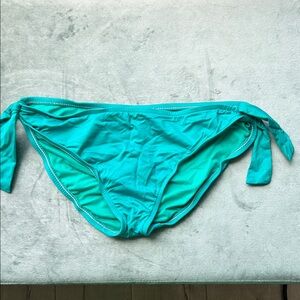 Turquoise Tie-Side Bikini Bottom - Women's Swim